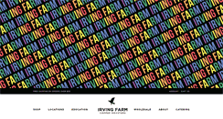 Desktop Screenshot of irvingfarm.com